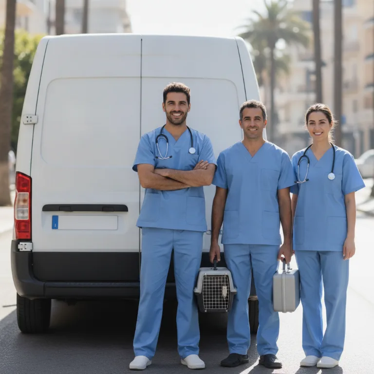 Veterinario equipo en Aviles